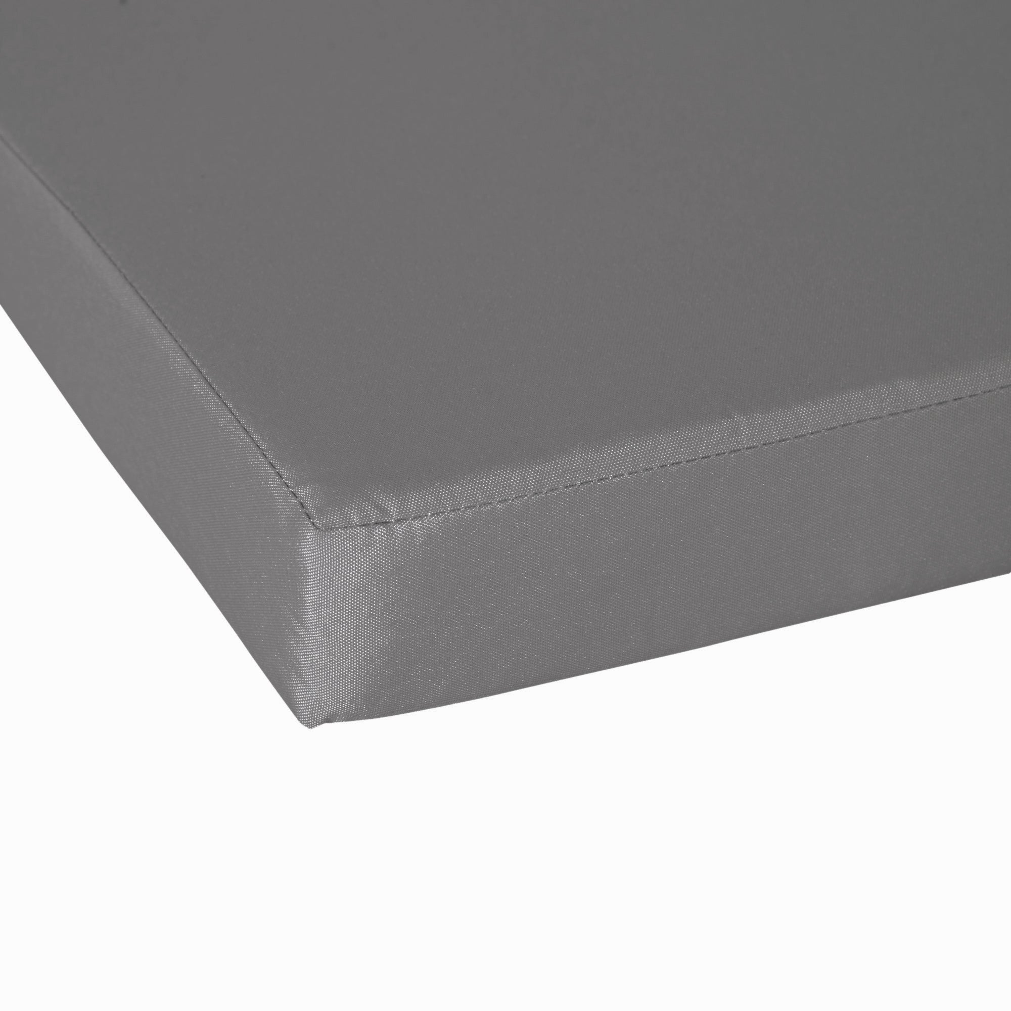 Outsunny Outdoor Seat Cushion Pads for Rattan Furniture, 3 PCs Garden Furniture Cushions, Dark Grey - North Peak Garden Furniture
