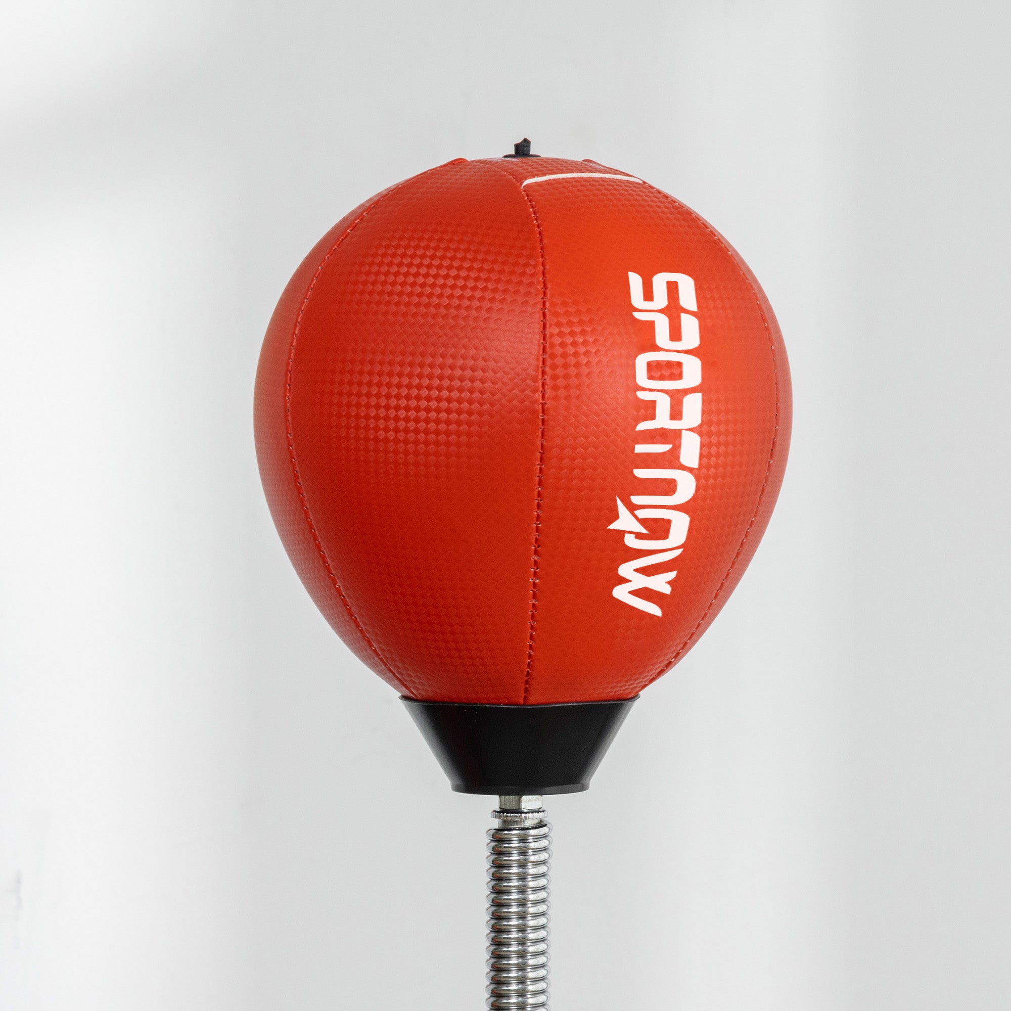 SPORTNOW Boxing Bag, Freestanding Punching Bag, with Reflex Bar, Speed Balls, Red - North Peak Garden Furniture
