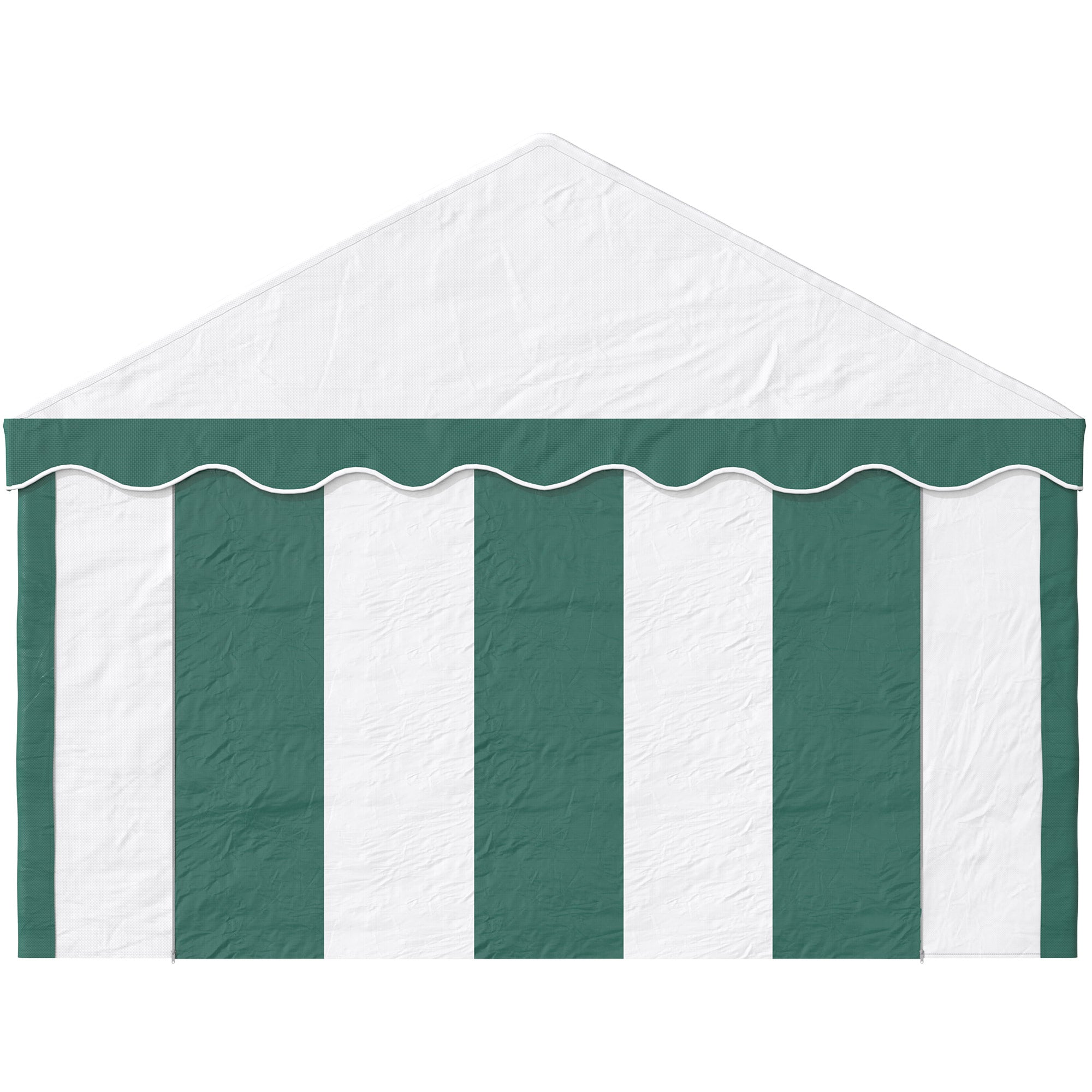 Outsunny 4 x 4m Garden Gazebo with Sides, Galvanised Marquee Party Tent with Four Windows and Double Doors, for Parties, Wedding and Events - North Peak Garden Furniture