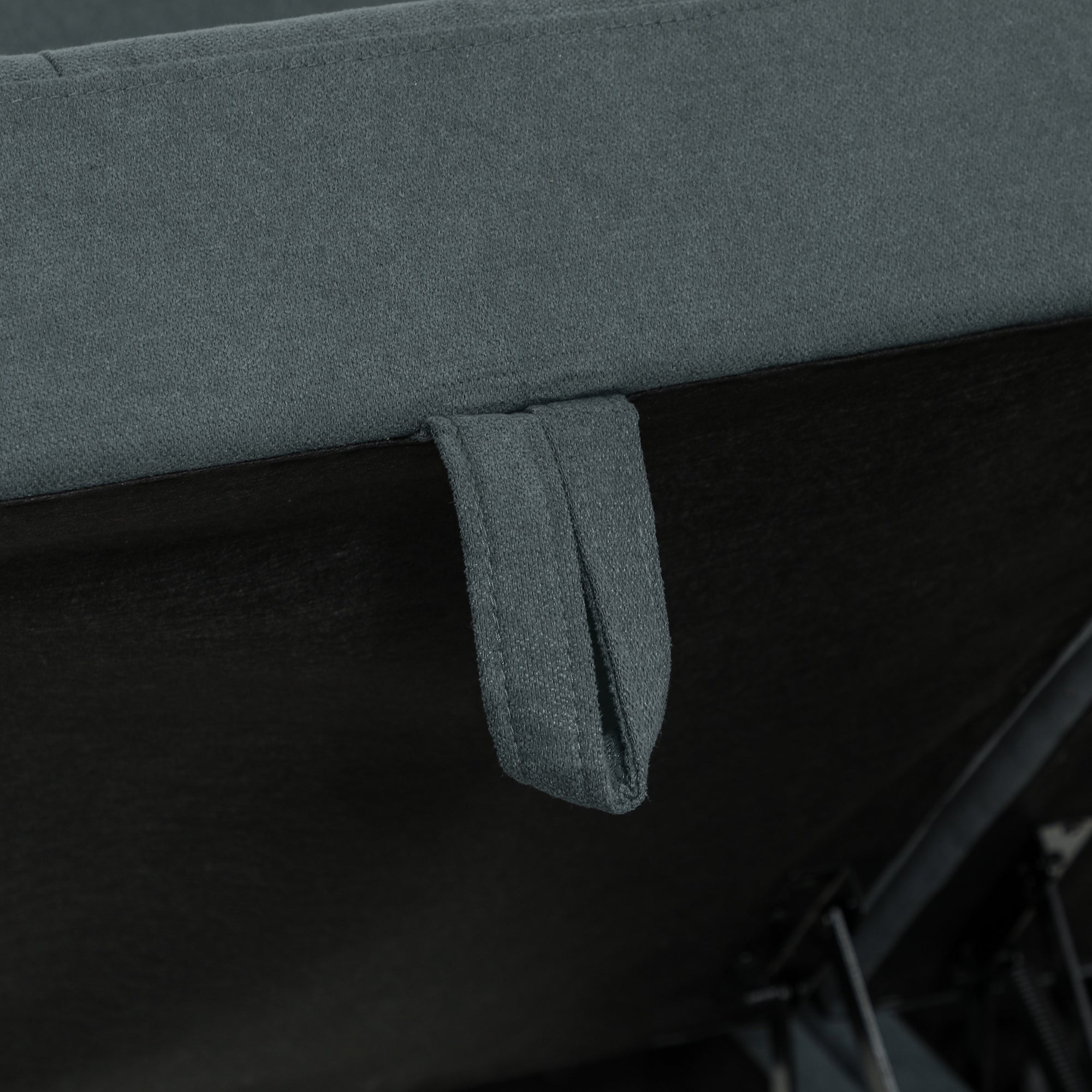 HOMCOM 'L' Shape Modular Storage Sofa - Dark Grey - North Peak Garden Furniture