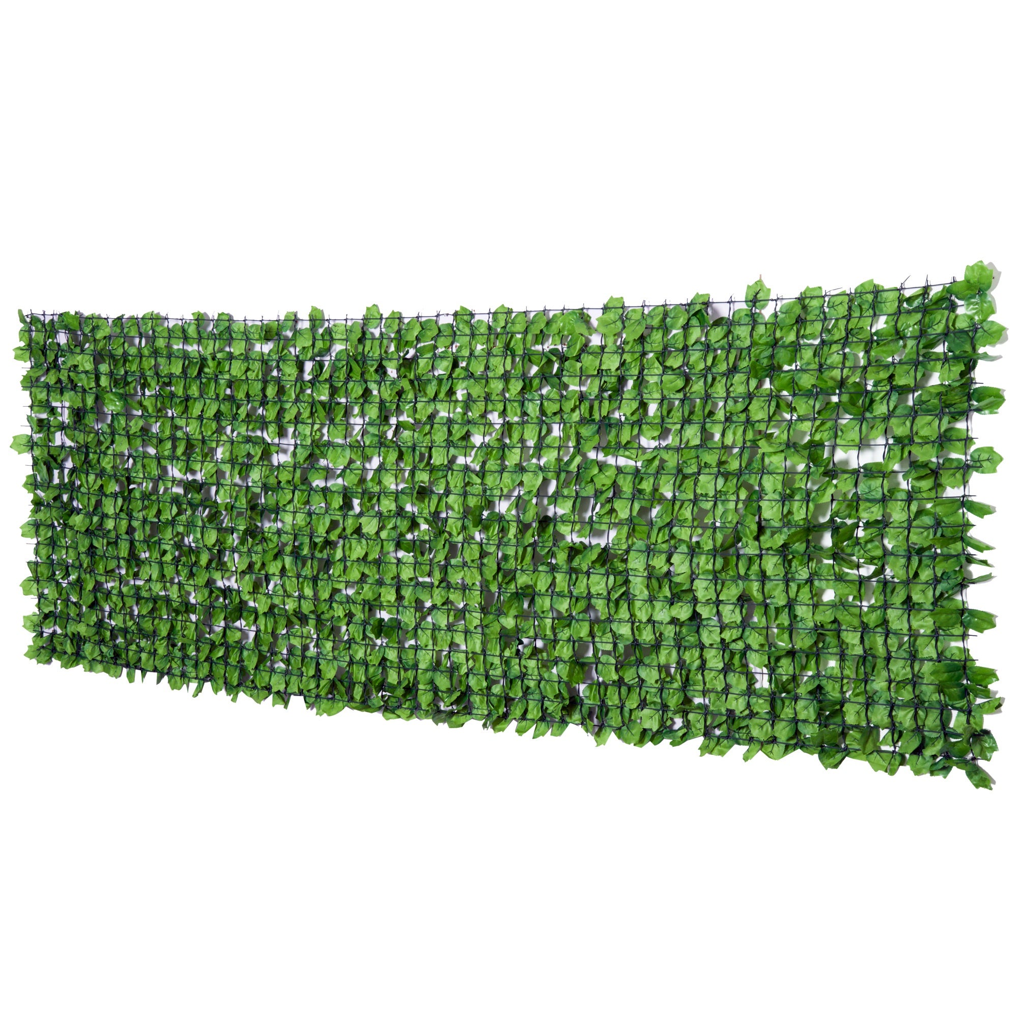 Outsunny 3 x 1m Artificial Leaf Wall - Green - North Peak Garden Furniture