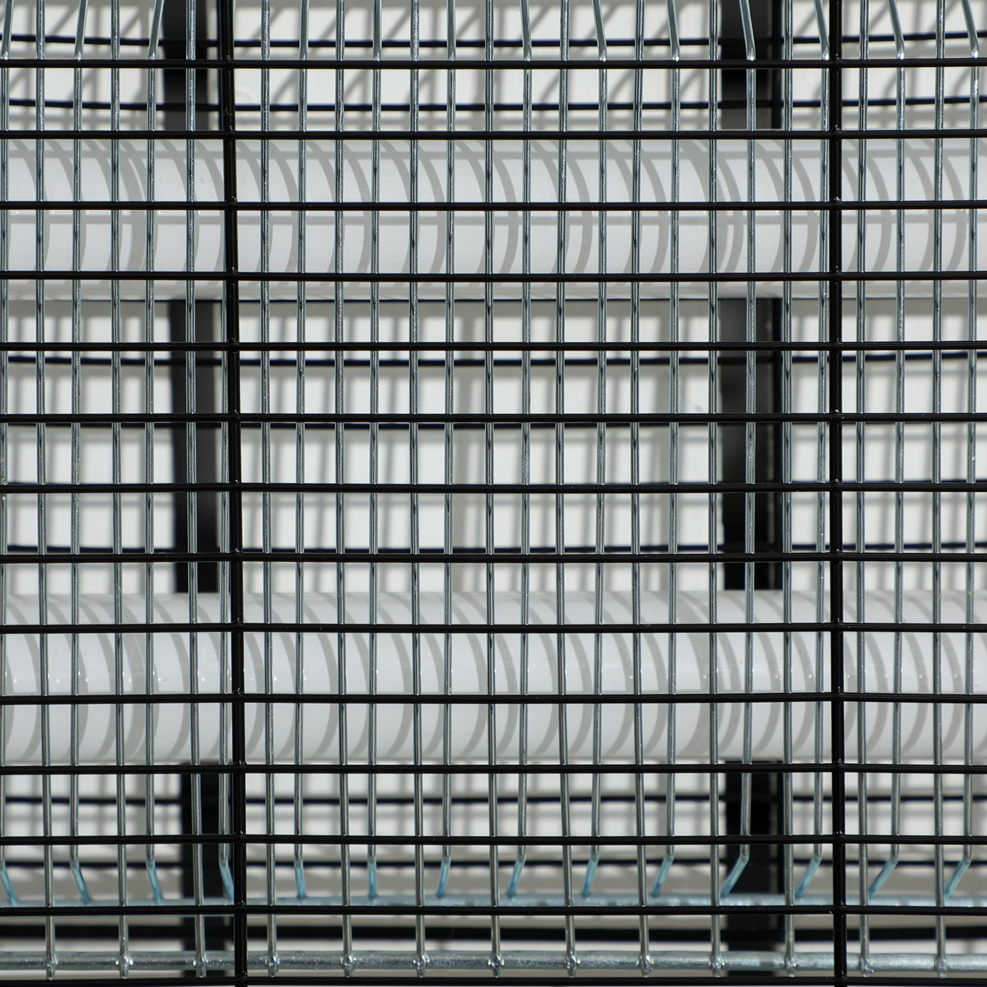 Outsunny 30W Electric Fly Zapper, Bug Zapper with UK Plug, 2 UV Bulbs, Hanging Chain, On/Off Switch and Removable Catch Tray, 60㎡ Coverage Insect Mosquito Killer for Indoor and Outdoor Use, Silver