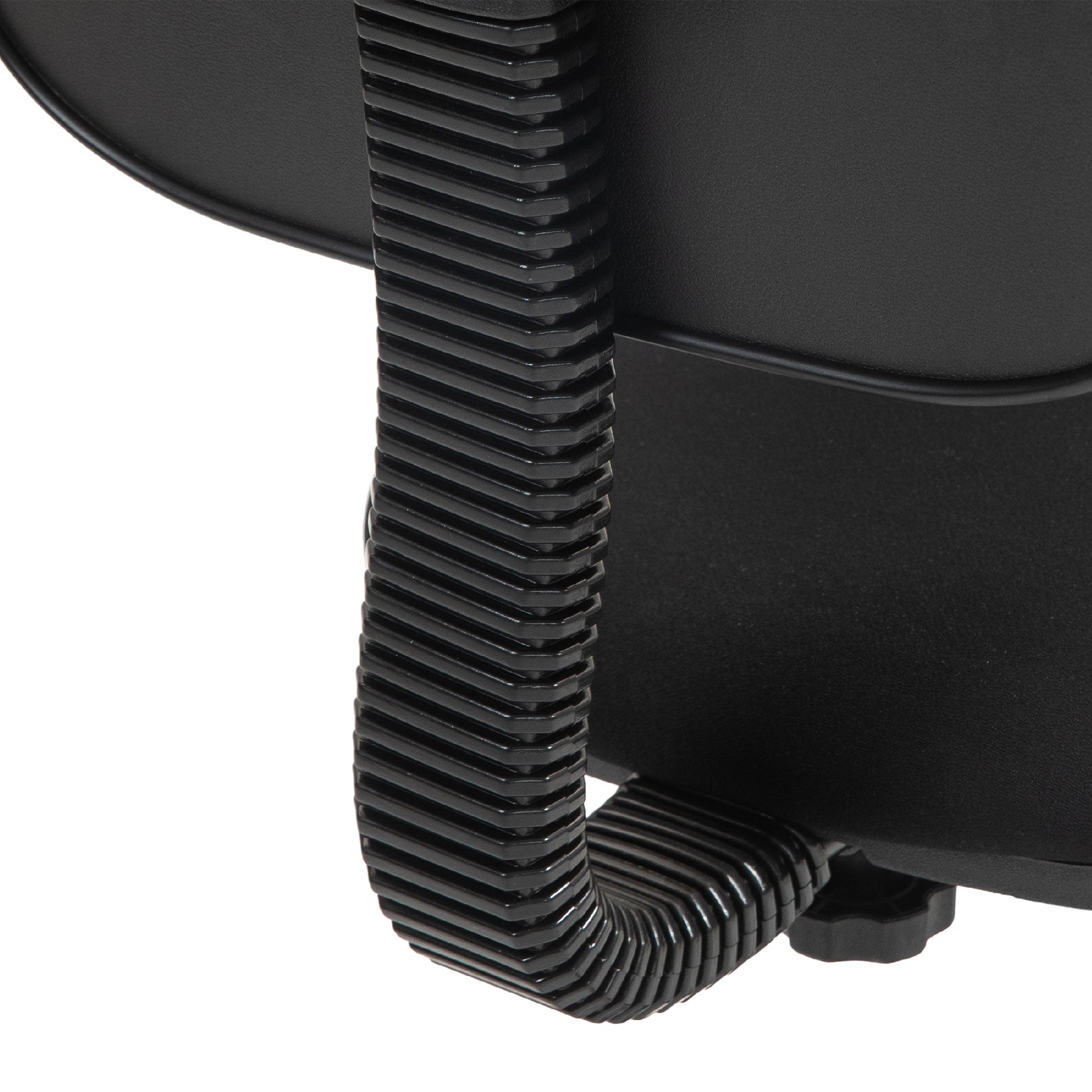 HOMCOM Small Armless Office Chair - Black - North Peak Garden Furniture