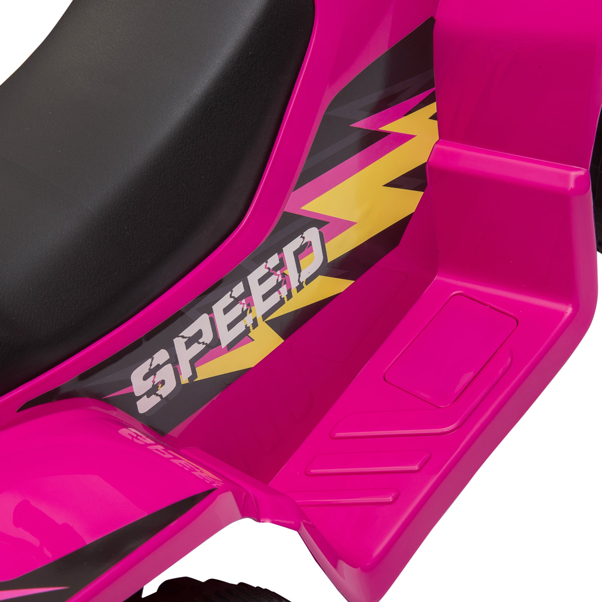 HOMCOM 6V Kids Electric Ride on Car ATV Toy Quad Bike Four Big Wheels w/ Forward Reverse Functions Toddlers for 18-36 Months Old Pink - North Peak Garden Furniture