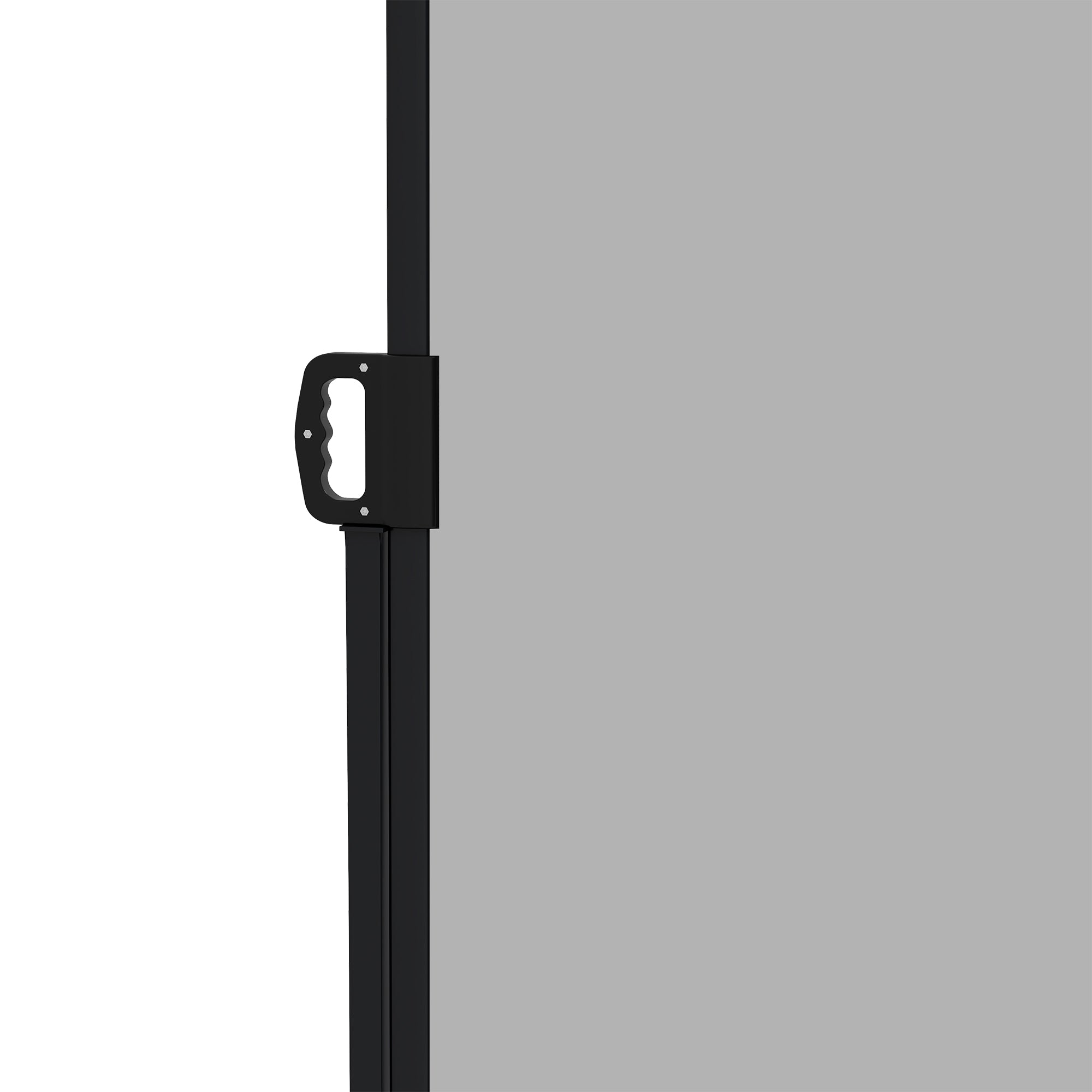 Outsunny 400 x x 160cm Retractable Side Awning - Light Grey - North Peak Garden Furniture