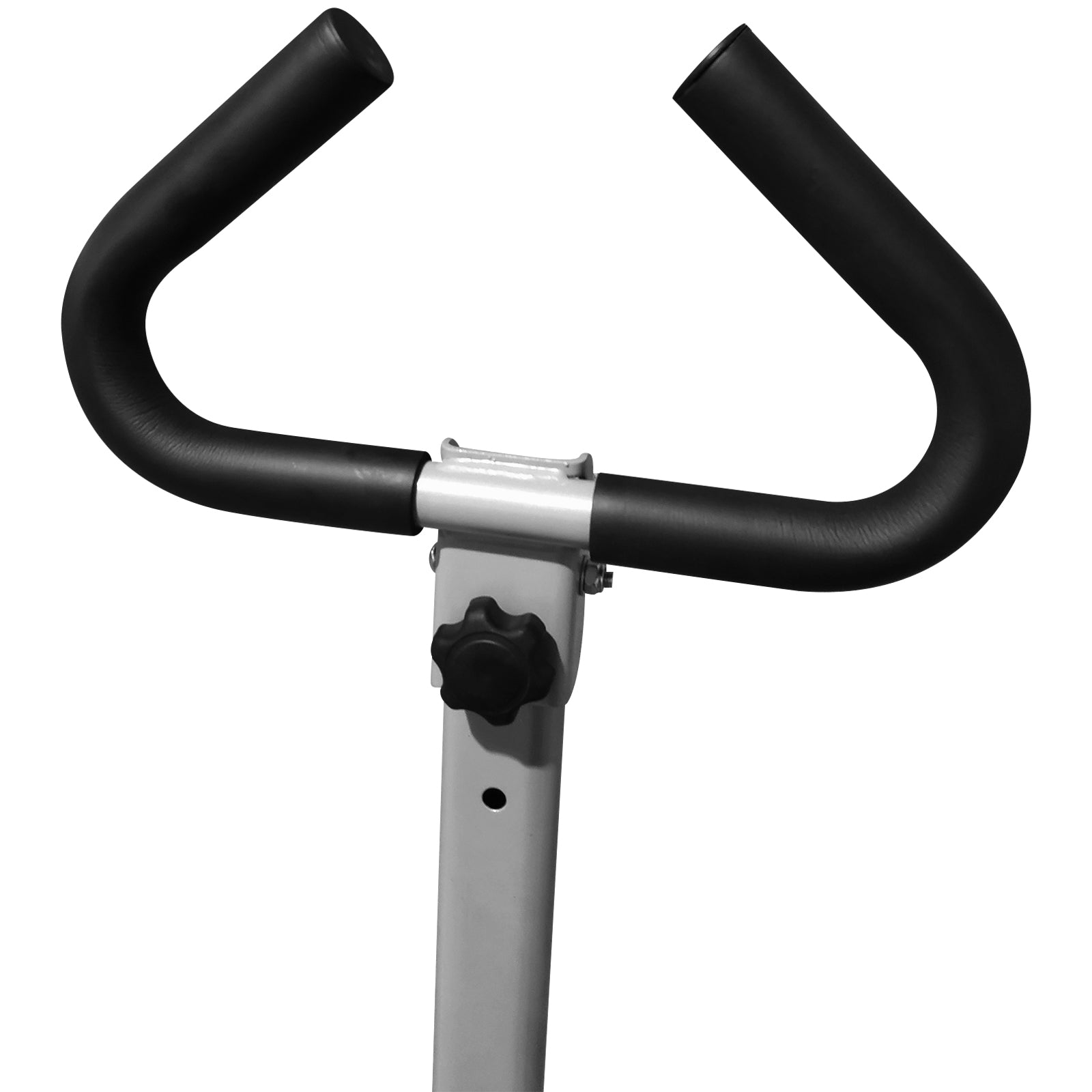 HOMCOM Stepper w/ Handle Hand Grip Workout Fitness Machine For Fitness Aerobic Exercise Home Gym Grey - North Peak Garden Furniture
