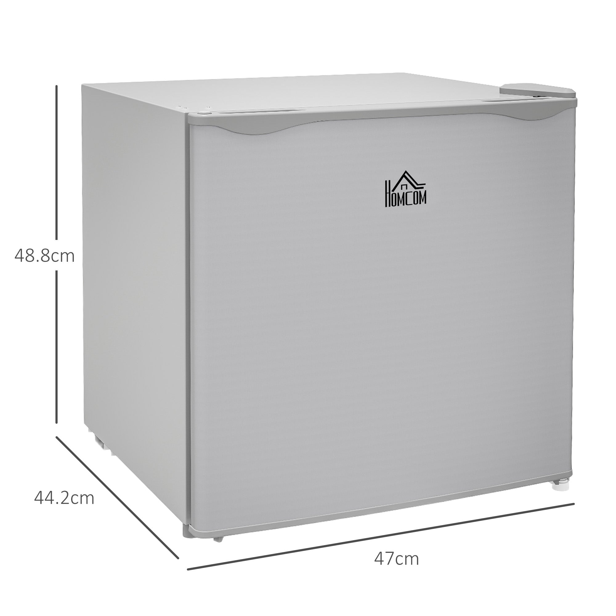 HOMCOM 35L Mini Freezer, -24℃ to -14℃ Temperature - Grey - North Peak Garden Furniture