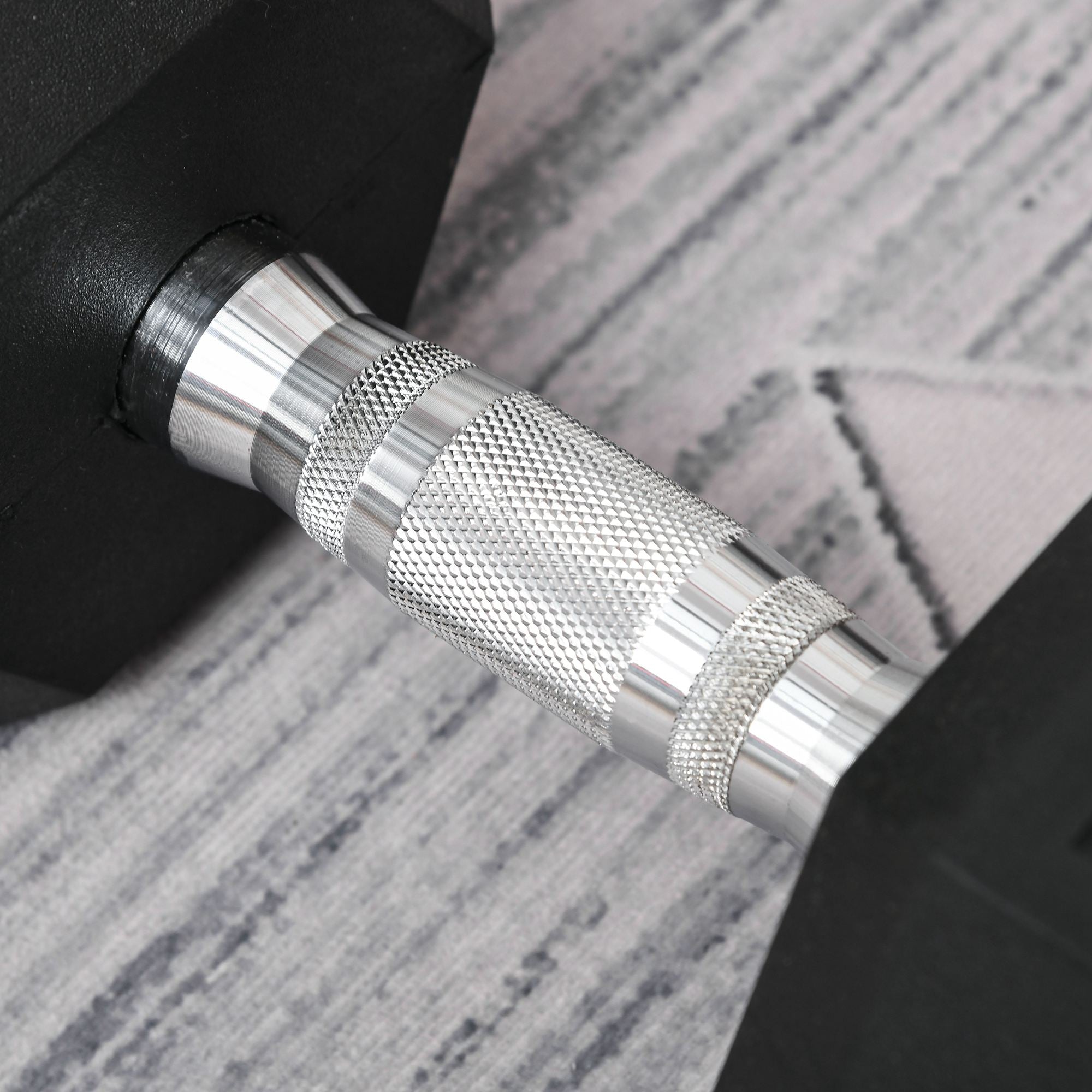 HOMCOM 20KG Single Rubber Hex Dumbbell Portable Hand Weights Dumbbell Home Gym - North Peak Garden Furniture