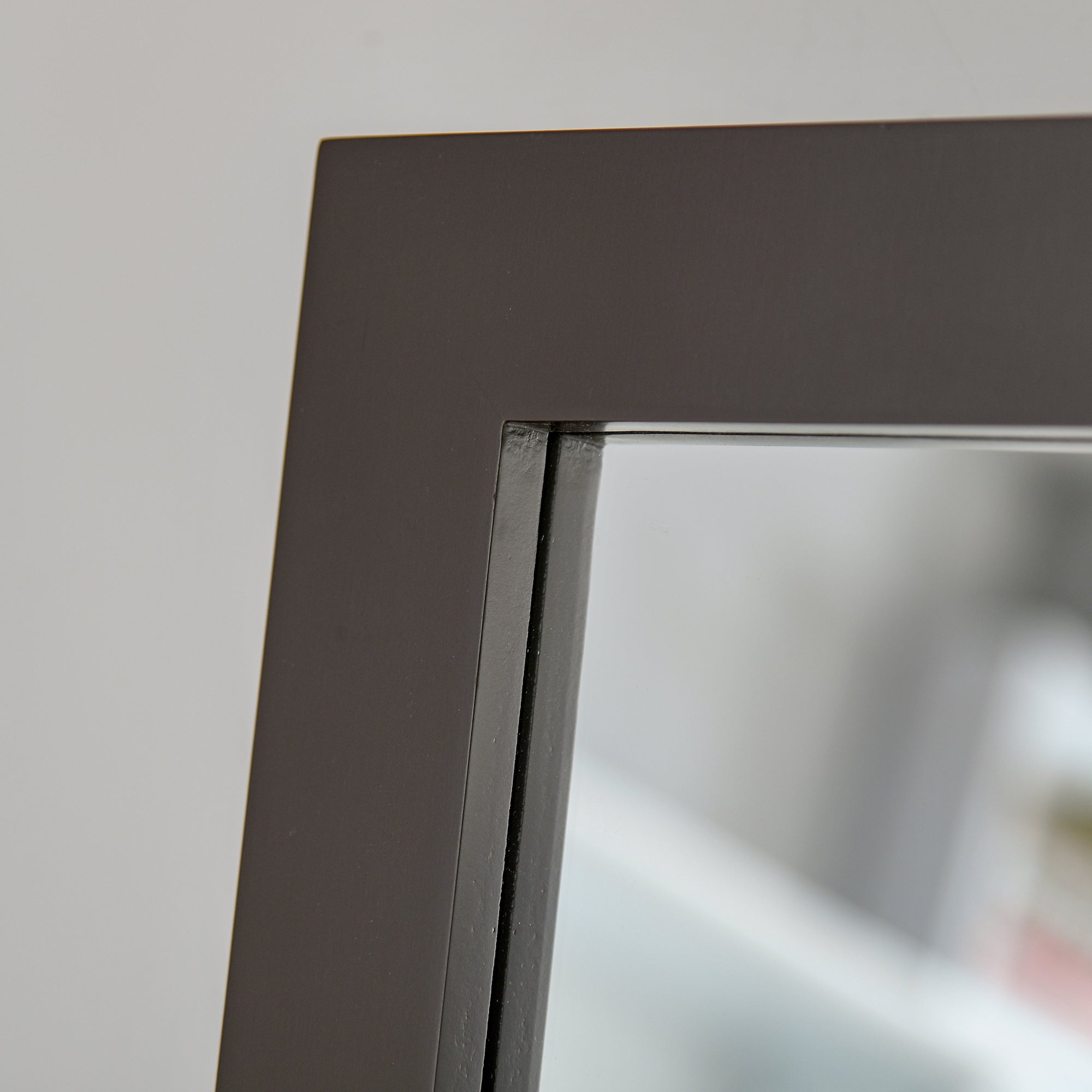 HOMCOM Freestanding Dressing Mirror Bedroom Tall Adjustable Angle 148x47cm Brown - North Peak Garden Furniture