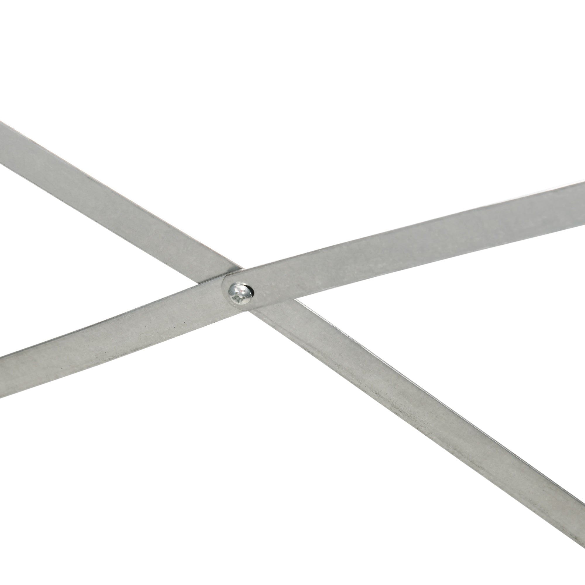Outsunny Raised Beds for Garden, Galvanised Steel Outdoor Planters with Multi-reinforced Rods, 180 x 90 x 59 cm, Light Grey - North Peak Garden Furniture