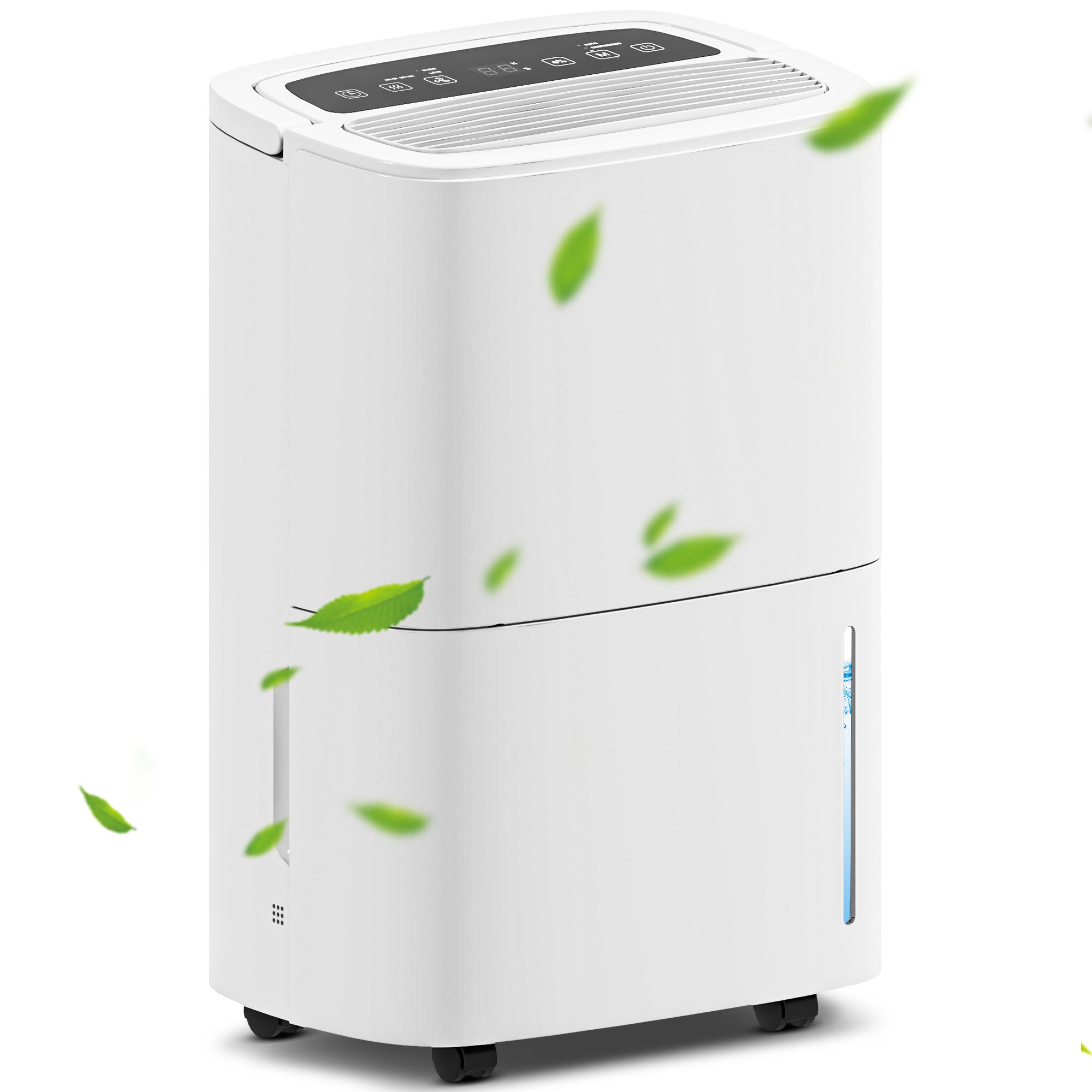 HOMCOM 20L Dehumidifier, with Touch Control - White - North Peak Garden Furniture
