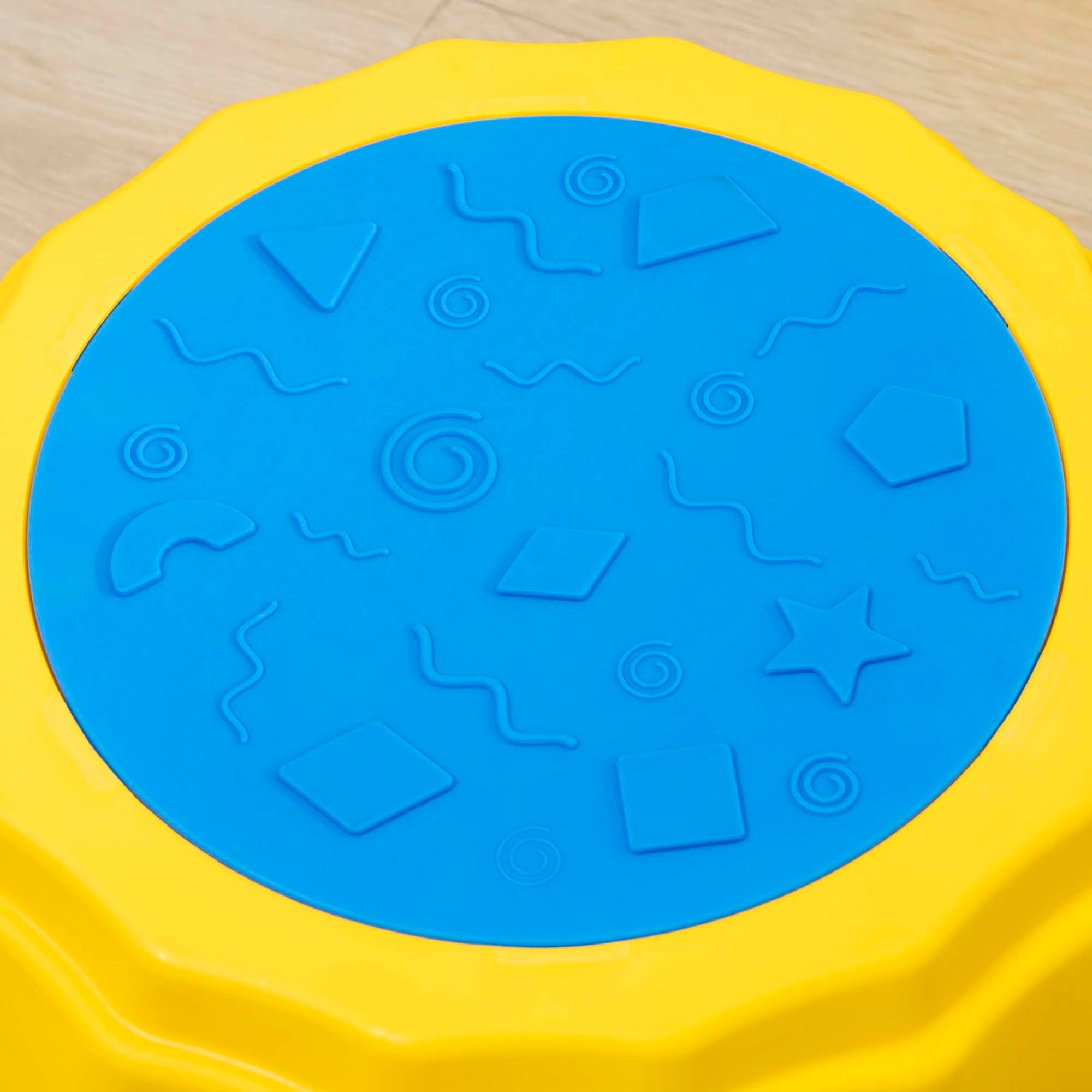 Outsunny Eight-Piece Kids Stepping Stones, with Non-Slip Surface & Bottom, for Toddlers - Multicoloured - North Peak Garden Furniture