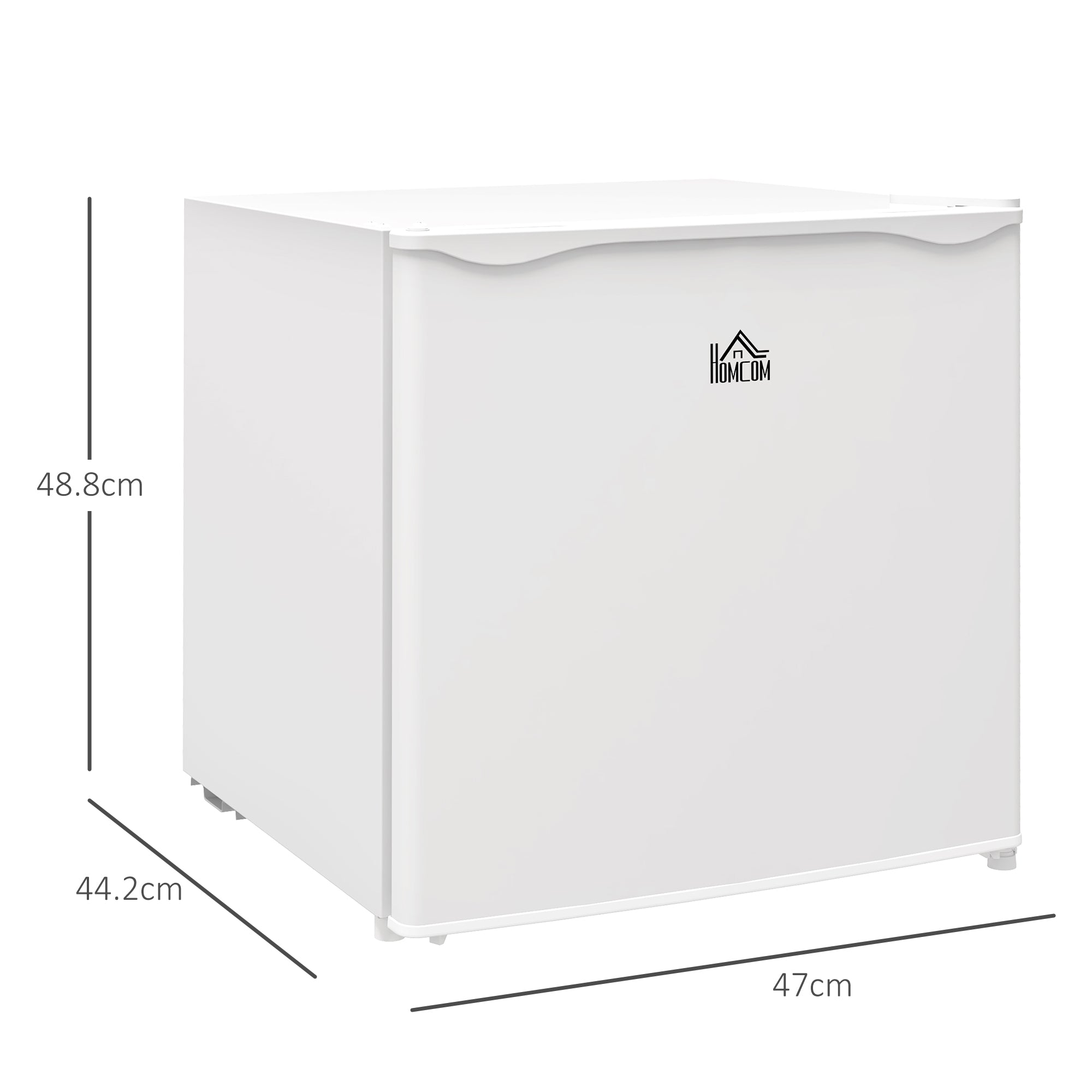 HOMCOM 35L Mini Freezer, -24℃ to -14℃ Temperature - White - North Peak Garden Furniture